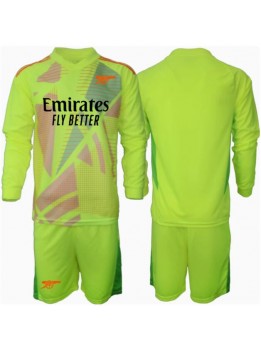 Arsenal Målvakt Replika Hemmakläder Barn 2024-25 Långärmad (+ byxor)